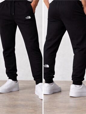The North Face Black Logo Jogger Sweatpants for Men